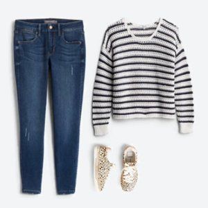 JUST USA Rhea Skinny Distressed Jean 0P